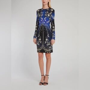 ROBERTO CAVALLI

STAR PRINT LONG SLEEVE MINI DRESS